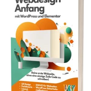 Webdesign Anfang Book Mockup
