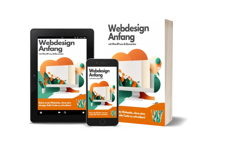 Webdesign Anfang ebook Mockup